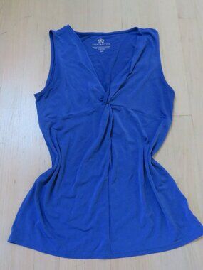 Royal Blue Covington Business Casual Womens Tank Top Small